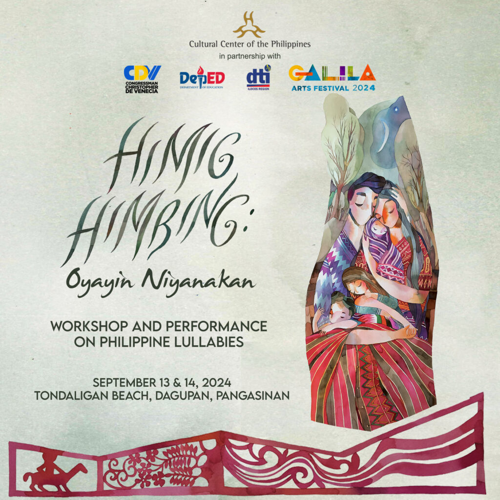 HIMIG HIMBING: OYAYIN NIYANAKAN BRINGS REIMAGINED FILIPINO LULLABIES TO PANGASINAN