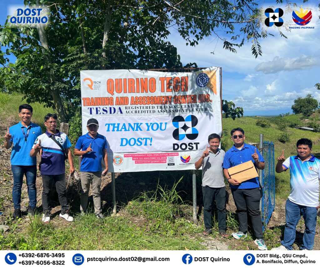 DOST REGION 2, COA VISITS SET-UP ASSISTED MSMES IN QUIRINO